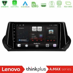 Lenovo Thinkplus A2MAX Series 8Core Android15 4+64GB  Peugeot 208 2019-2023 Navigation Multimedia Tablet 9"