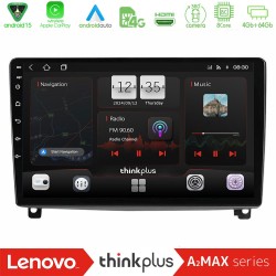 Lenovo Thinkplus A2MAX Series 8Core Android15 4+64GB  Peugeot 407 Navigation Multimedia Tablet 9"