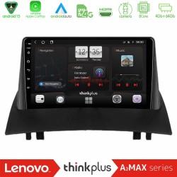 Lenovo Thinkplus A2MAX Series 8Core Android15 4+64GB  Renault Megane 2 2002-2008 Navigation Multimedia Tablet 9"