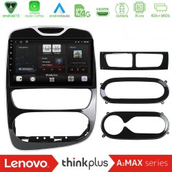 Lenovo Thinkplus A2MAX Series 8Core Android15 4+64GB Renault Clio 2012-2019 Navigation Multimedia Tablet 9"