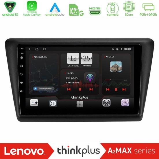 Lenovo Thinkplus A2MAX Series 8Core Android15 4+64GB Skoda Rapid 2013-2017 Navigation Multimedia Tablet 9" Lenovo Thinkplus A2MAX Series 8Core Android15 4+64GB Skoda Rapid 2013-2017 Navigation Multimedia Tablet 9"