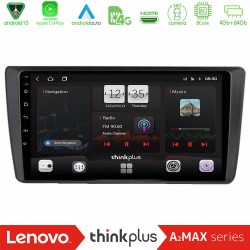Lenovo Thinkplus A2MAX Series 8Core Android15 4+64GB  Skoda Octavia 2004-2012 Navigation Multimedia Tablet 9"