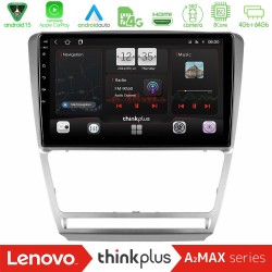 Lenovo Thinkplus A2MAX Series 8Core Android15 4+64GB  Skoda Octavia 5 Navigation Multimedia Tablet 10"