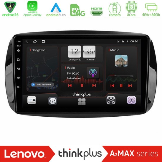 Lenovo Thinkplus A2MAX Series 8Core Android15 4+64GB  Smart 453 Navigation Multimedia Tablet 9"