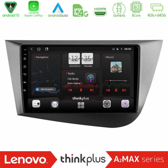 Lenovo Thinkplus A2MAX Series 8Core Android15 4+64GB  Seat Leon Navigation Multimedia Tablet 9"