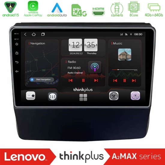 Lenovo Thinkplus A2MAX Series 8Core Android15 4+64GB Subaru Forester/Impreza 2018-2021 Navigation Multimedia Tablet 9"