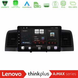 Lenovo Thinkplus A2MAX Series 8Core Android15 4+64GB  Toyota Corolla 2002-2006 Navigation Multimedia Tablet 9"   (Black)
