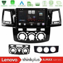 Lenovo Thinkplus A2MAX Series 8Core Android15 4+64GB  Toyota Hilux 2007-2016 Navigation Multimedia Tablet 9"