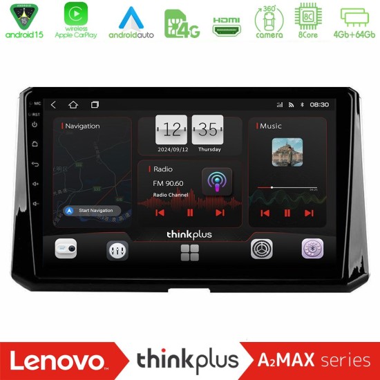 Lenovo Thinkplus A2MAX Series 8Core Android15 4+64GB Toyota Corolla 2019-2022 Navigation Multimedia Tablet 10" Lenovo Thinkplus A2MAX Series 8Core Android15 4+64GB Toyota Corolla 2019-2022 Navigation Multimedia Tablet 10"