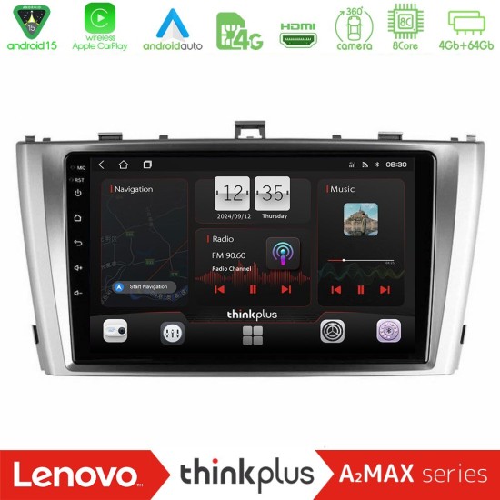 Lenovo Thinkplus A2MAX Series 8Core Android15 4+64GB Toyota Avensis T27 Navigation Multimedia Tablet 9" Lenovo Thinkplus A2MAX Series 8Core Android15 4+64GB Toyota Avensis T27 Navigation Multimedia Tablet 9"
