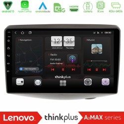 Lenovo Thinkplus A2MAX Series 8Core Android15 4+64GB  Toyota Yaris 1999 - 2006 Navigation Multimedia Tablet 9"