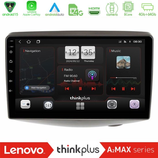 Lenovo Thinkplus A2MAX Series 8Core Android15 4+64GB Toyota Yaris 1999 - 2006 Navigation Multimedia Tablet 9" Lenovo Thinkplus A2MAX Series 8Core Android15 4+64GB Toyota Yaris 1999 - 2006 Navigation Multimedia Tablet 9"