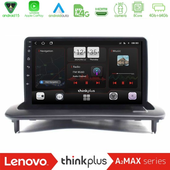 Lenovo Thinkplus A2MAX Series 8Core Android15 4+64GB Volvo S40/C30/C70 Navigation Multimedia Tablet 9"