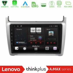 Lenovo Thinkplus A2MAX Series 8Core Android15 4+64GB  Vw Polo 2014-2017 Navigation Multimedia Tablet 9"   (Silver)