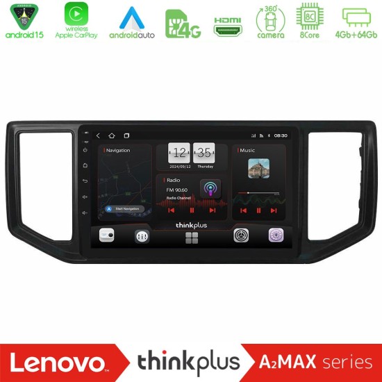 Lenovo Thinkplus A2MAX Series 8Core Android15 4+64GB  VW Amarok 2017-2022 Navigation Multimedia Tablet 9"