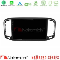 Nakamichi NAM5260 Series 4Core Android13 4+64GB VW Sharan 2010-2015 Navigation Multimedia Tablet 9" Με Carplay & Android Auto Nakamichi NAM5260 Series 4Core Android13 4+64GB VW Sharan 2010-2015 Navigation Multimedia Tablet 9" Με Carplay & Android Auto