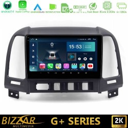 Bizzar G+ Series Hyundai Santa Fe 2006-2013 8core Android14 6+128GB Navigation Multimedia Tablet 10"