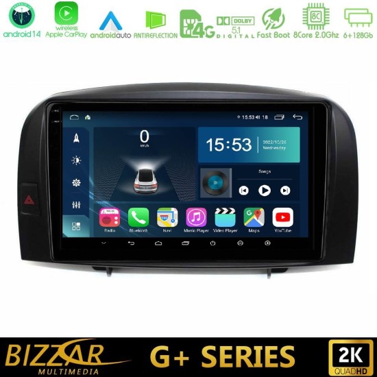 Bizzar G+ Series Hyundai Sonata 2005-2009 8core Android14 6+128GB Navigation Multimedia Tablet 10"