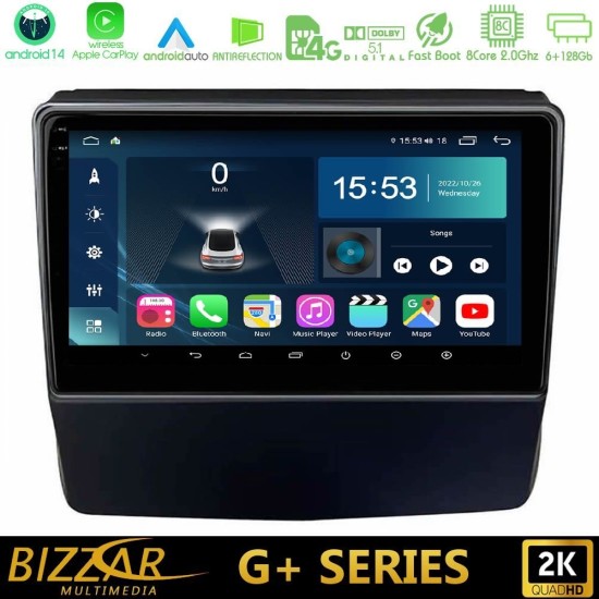 Bizzar G+ Series Subaru Forester/Impreza 2018-2021 8core Android14 6+128GB Navigation Multimedia Tablet 9" Bizzar G+ Series Subaru Forester/Impreza 2018-2021 8core Android14 6+128GB Navigation Multimedia Tablet 9"