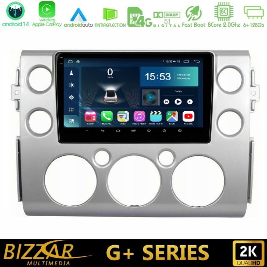 Bizzar G+ Series Toyota FJ 2007-2014 8core Android14 6+128GB Navigation Multimedia Tablet 9" Bizzar G+ Series Toyota FJ 2007-2014 8core Android14 6+128GB Navigation Multimedia Tablet 9"