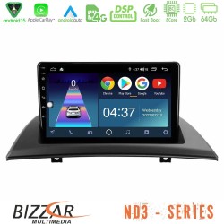 Bizzar ND3 Series 8Core Android15 2+64GB BMW E83 Navigation Multimedia Tablet 9" Bizzar ND3 Series 8Core Android15 2+64GB BMW E83 Navigation Multimedia Tablet 9"