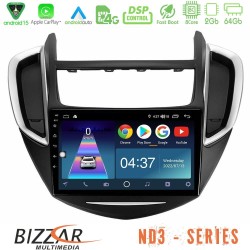 Bizzar ND3 Series 8Core Android15 2+64GB Chevrolet Trax 2013-2020 Navigation Multimedia Tablet 9" Bizzar ND3 Series 8Core Android15 2+64GB Chevrolet Trax 2013-2020 Navigation Multimedia Tablet 9"