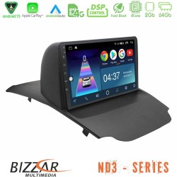Bizzar ND3 Series 8Core Android15 2+64GB  Ford Ecosport 2014-2017 Navigation Multimedia Tablet 10"