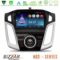 Bizzar ND3 Series 8Core Android15 2+64GB Ford Focus 2012-2018 Navigation Multimedia Tablet 9" Bizzar ND3 Series 8Core Android15 2+64GB Ford Focus 2012-2018 Navigation Multimedia Tablet 9"
