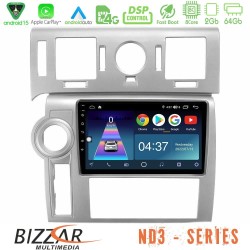 Bizzar ND3 Series 8Core Android15 2+64GB  Hummer H2 2008-2009 Navigation Multimedia Tablet 9"