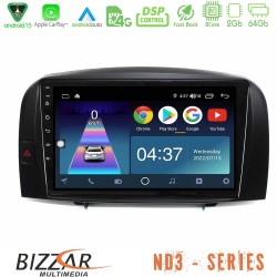 Bizzar ND3 Series 8Core Android15 2+64GB Hyundai Sonata 2005-2009 Navigation Multimedia Tablet 10"