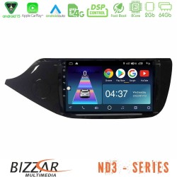 Bizzar ND3 Series 8Core Android15 2+64GB  Kia Ceed 2013-2017 Navigation Multimedia Tablet 9"