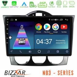 Bizzar ND3 Series 8Core Android15 2+64GB  Mazda RX8 2003-2008 Navigation Multimedia Tablet 9"