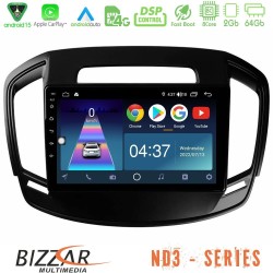 Bizzar ND3 Series 8Core Android15 2+64GB  Opel Insignia 2014-2017 Navigation Multimedia Tablet 9"