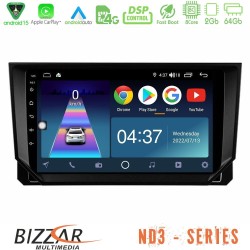 Bizzar ND3 Series 8Core Android15 2+64GB  Seat Arona/Ibiza Navigation Multimedia Tablet 9"