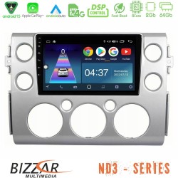 Bizzar ND3 Series 8Core Android15 2+64GB Toyota FJ 2007-2014 Navigation Multimedia Tablet 9" Bizzar ND3 Series 8Core Android15 2+64GB Toyota FJ 2007-2014 Navigation Multimedia Tablet 9"