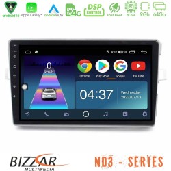 Bizzar ND3 Series 8Core Android15 2+64GB Toyota Verso 2009-2018 Navigation Multimedia Tablet 9" Bizzar ND3 Series 8Core Android15 2+64GB Toyota Verso 2009-2018 Navigation Multimedia Tablet 9"