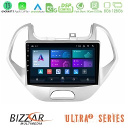 Bizzar Ultra Series Ford KA 2016-2020 8core Android13 8+128GB Navigation Multimedia Tablet 9"