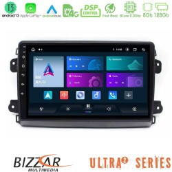 Bizzar Ultra Series Citroen/Fiat/Opel 8core Android13 8+128GB Navigation Multimedia Tablet 9"