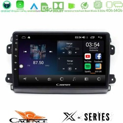 Cadence X Series Citroen/Fiat/Opel 8core Android 14 4+64GB Navigation Multimedia Tablet 9"