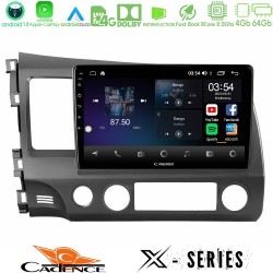 Cadence X Series Honda Civic 2006-2011 8core Android 14 4+64GB Navigation Multimedia Tablet 10"