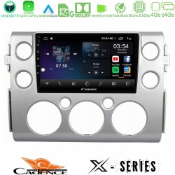 Cadence X Series Toyota FJ 2007-2014 8core Android 14 4+64GB Navigation Multimedia Tablet 9"