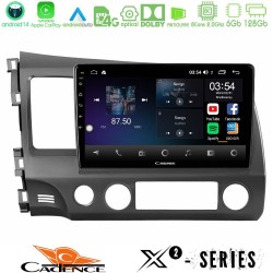 Cadence X2 Series 8Core Android14 6+128GB Honda Civic 2006-2011 Navigation Multimedia Tablet 10"