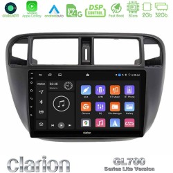 Clarion GL700 Lite Series 8Core Android11 2+32GB Honda Civic 1995-2001 Navigation Multimedia Tablet 9" Με Carplay & Android Auto
