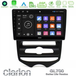 Clarion GL700 Lite Series 8Core Android11 2+32GB Hyundai ix20 2010-2020 (MANUAL A/C) Navigation Multimedia Tablet 10" Με Carplay & Android Auto