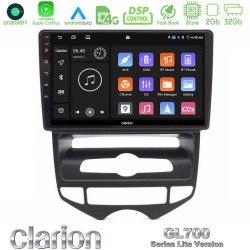 Clarion GL700 Lite Series 8Core Android11 2+32GB Hyundai ix20 2010-2020 (AUTO A/C) Navigation Multimedia Tablet 10" Με Carplay & Android Auto