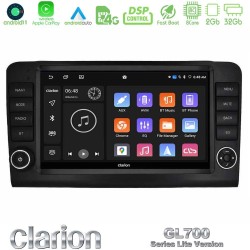 Clarion GL700 Lite Series 8Core Android11 2+32GB Mercedes ML/GL Class W164 2006-2011 Navigation Multimedia Tablet 9" Με Carplay & Android Auto (OEM Look)