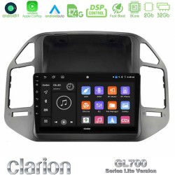Clarion GL700 Lite Series 8Core Android11 2+32GB Mitsubishi Pajero 2002-2006 Navigation Multimedia Tablet 9" Με Carplay & Android Auto