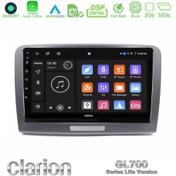 Clarion GL700 Lite Series 8Core Android11 2+32GB Skoda Superb 2008-2015 Navigation Multimedia Tablet 9" Με Carplay & Android Auto