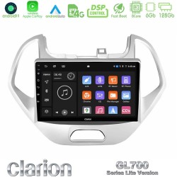 Clarion GL700 Lite Series 8Core Android11 6+128GB Ford KA 2016-2020 Navigation Multimedia Tablet 9" Με Carplay & Android Auto Clarion GL700 Lite Series 8Core Android11 6+128GB Ford KA 2016-2020 Navigation Multimedia Tablet 9" Με Carplay & Android Auto