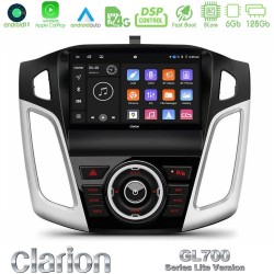 Clarion GL700 Lite Series 8Core Android11 6+128GB Ford Focus 2012-2018 Navigation Multimedia Tablet 9" Με Carplay & Android Auto Clarion GL700 Lite Series 8Core Android11 6+128GB Ford Focus 2012-2018 Navigation Multimedia Tablet 9" Με Carplay & Android Auto